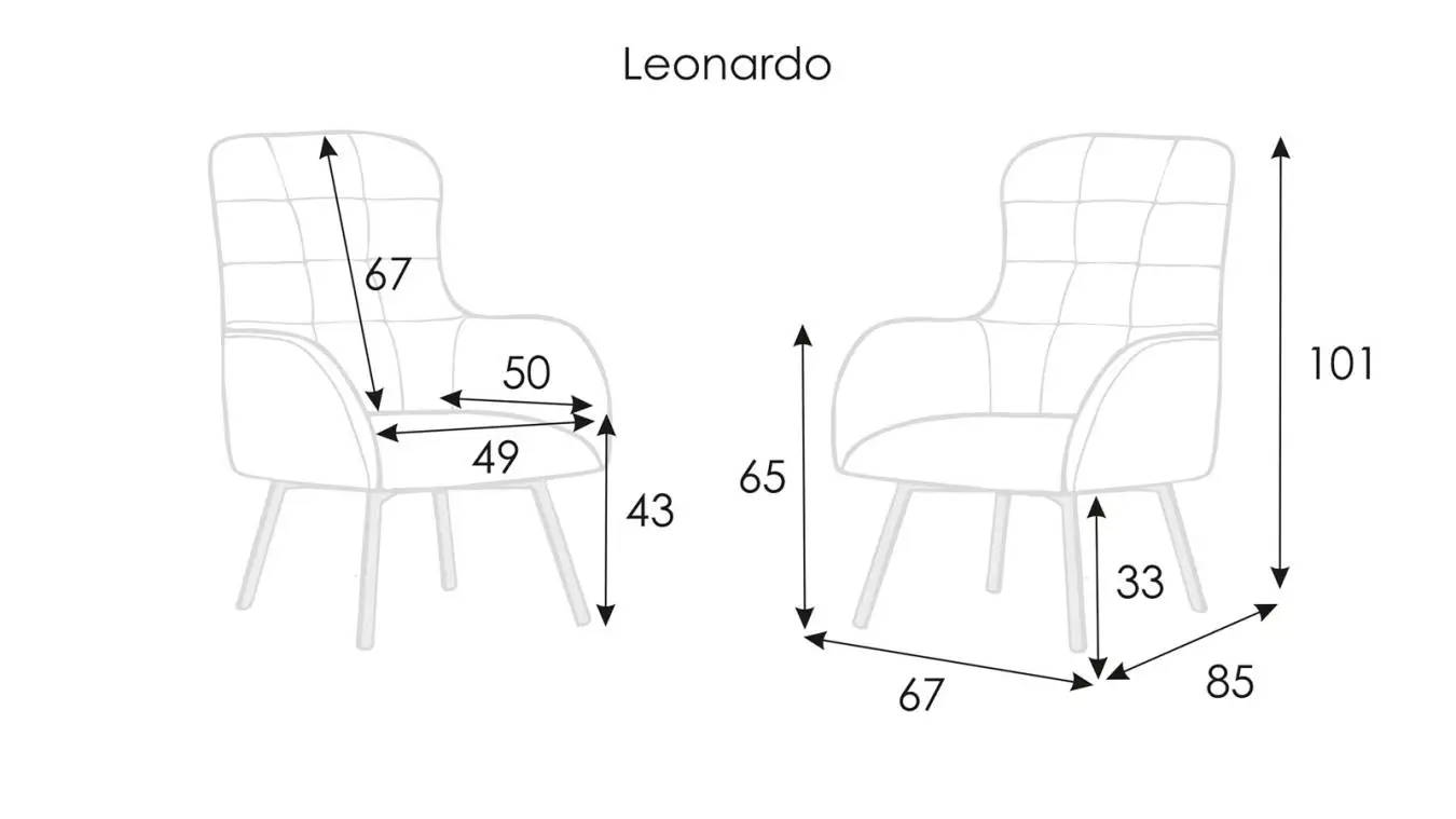 Кресло Leonardo картинка - 7 - большое изображение