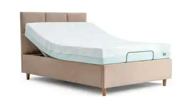 Мягкая кровать Tess Ergo (2 кат. ткани) + матрас Serta Ergo Emotion с высоким изголовьем Askona фотография товара - 16 - превью