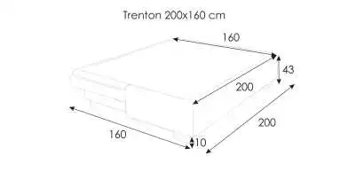 Диван-кровать Trenton с коробом для белья Askona фото - 20 - превью