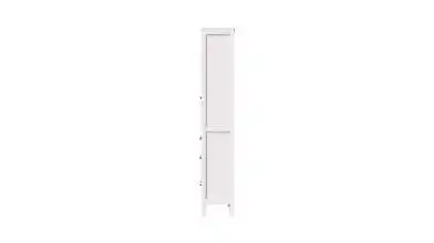 Шкаф витрина с 3 ящиками Terek, цвет белый фото - 3 - превью