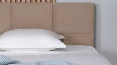Мягкая кровать Tess Ergo (2 кат. ткани) + матрас Serta Ergo Emotion с высоким изголовьем Askona фотография товара - 5 - превью