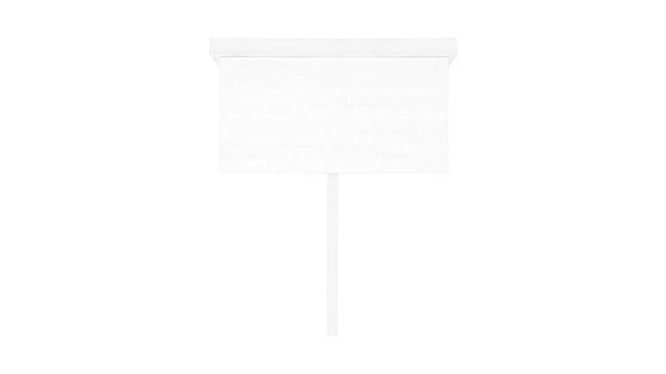 Столик прикроватный Combi Ice, цвет Белый премиум фото - 9 - большое изображение