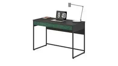 Стол Lothar, цвет Черный Графит + Печать Зеленая волна фото - 1 - превью