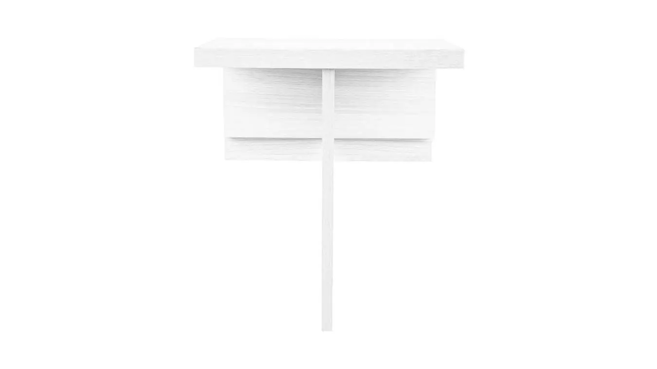 Столик прикроватный Combi Ice, цвет Белый премиум фото - 5 - большое изображение